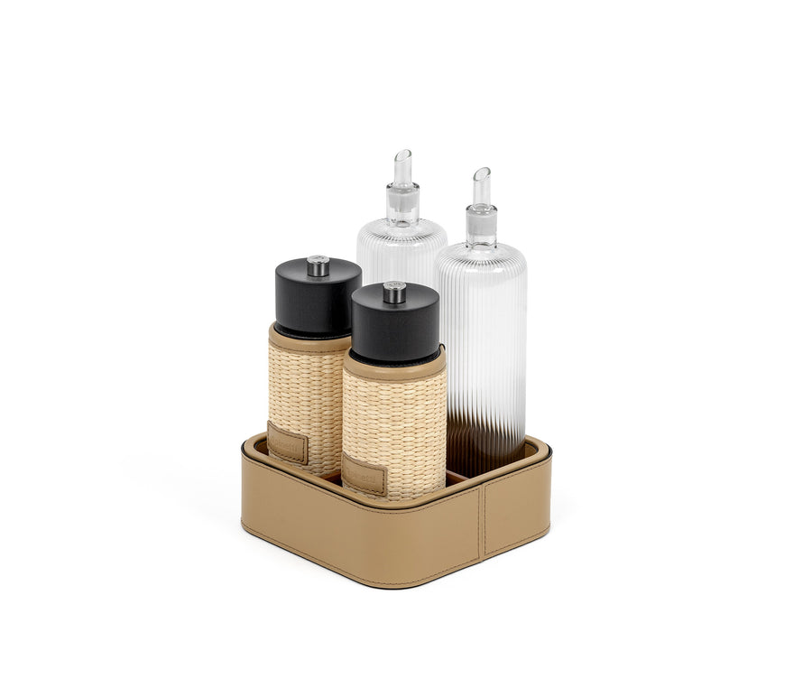 Aurora salt pepper oil and vinegar set