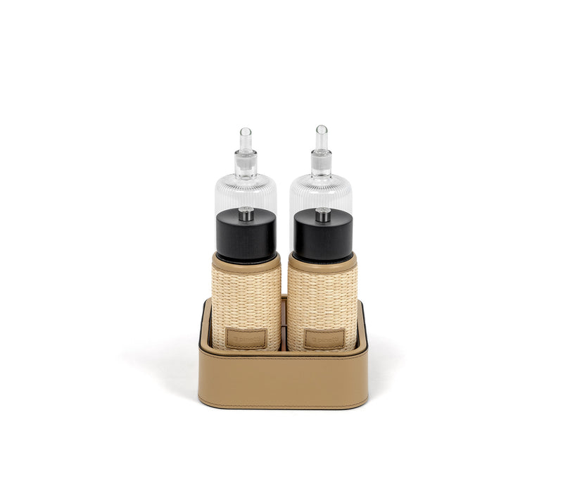 Aurora salt pepper oil and vinegar set
