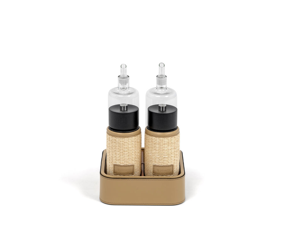 Aurora salt pepper oil and vinegar set