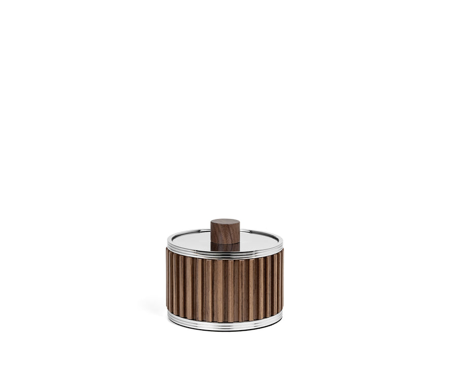 Woody cotton pad holder