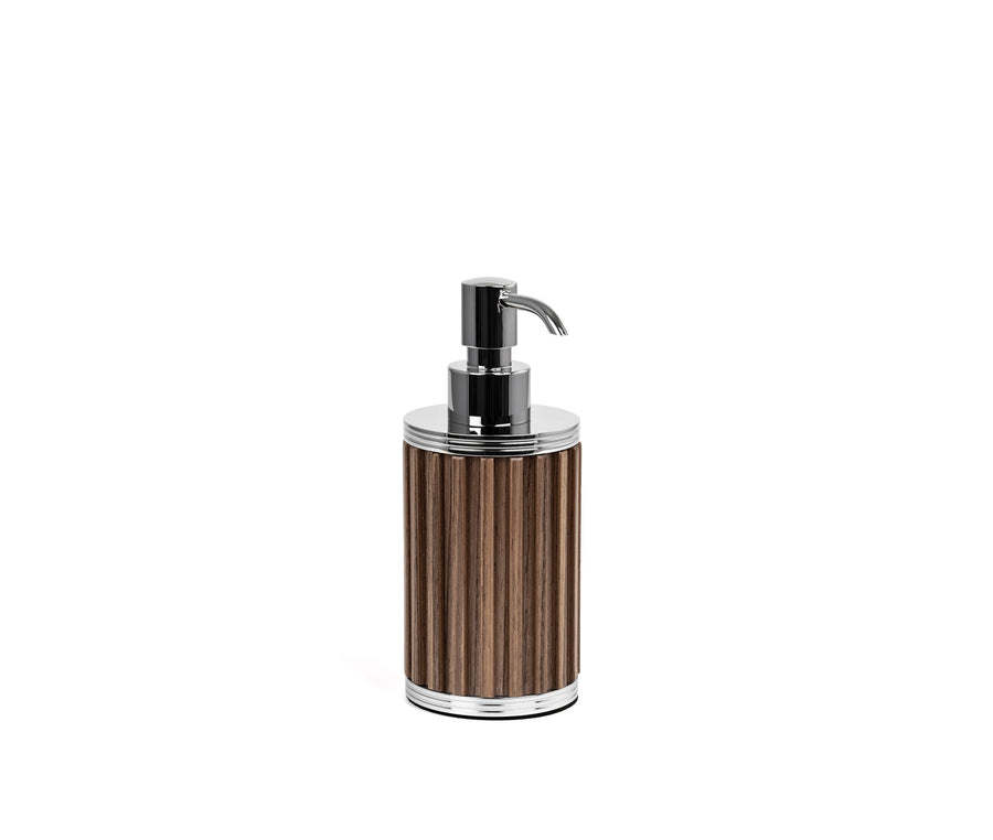 Woody soap dispenser
