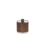 Woody cotton pad holder