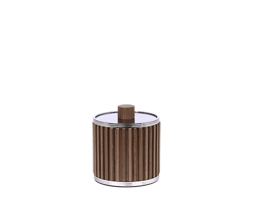 Woody cotton pad holder