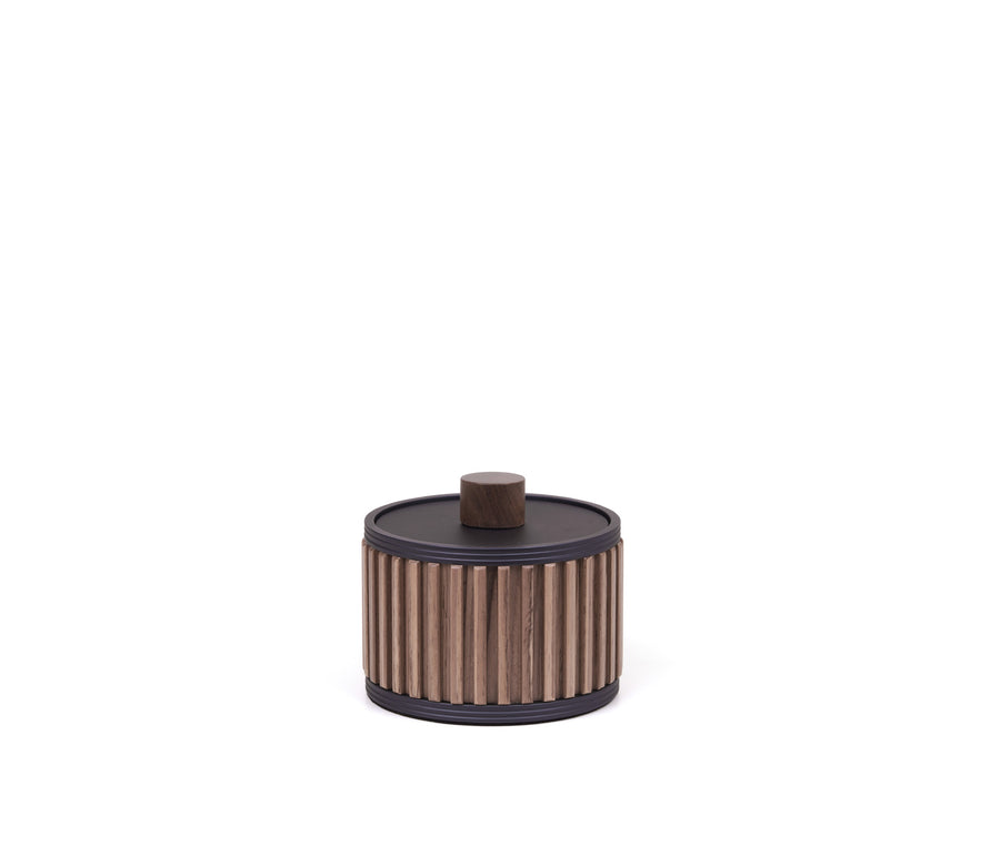 Woody cotton pad holder