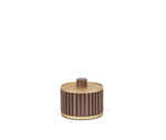 Woody cotton pad holder