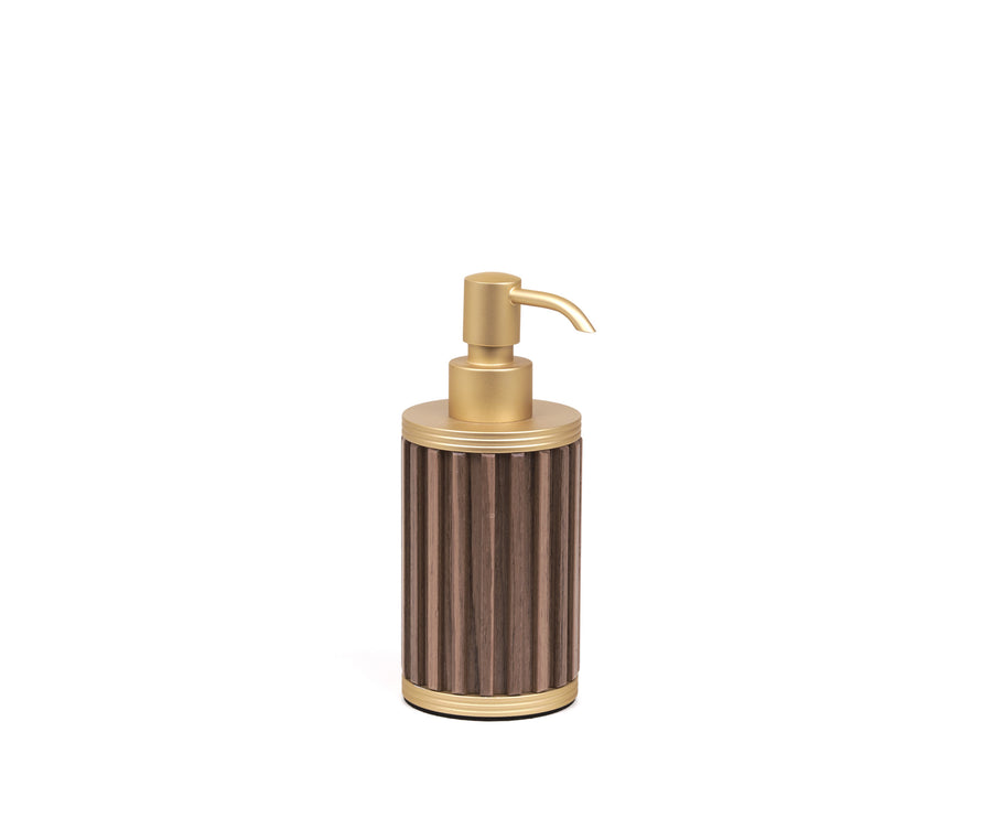 Woody soap dispenser