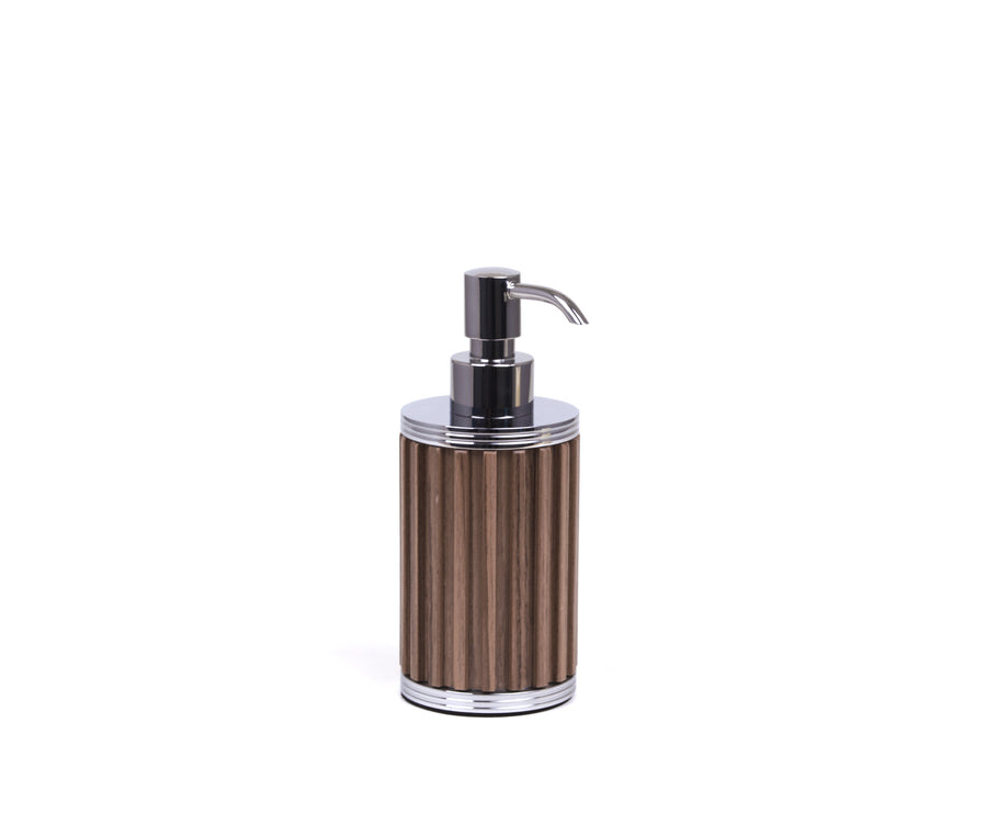 Woody soap dispenser