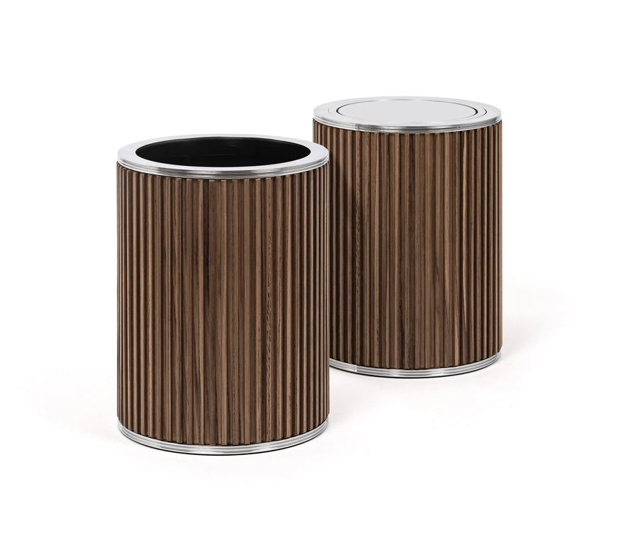 Woody paper bin