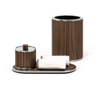 Woody cotton pad holder